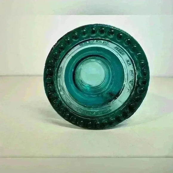 Hemingray -12 Blue Insulator Made in USA - Vintage - Picture 4 of 6